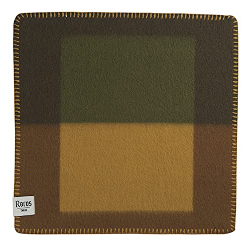 RØROS TWEED Syndin Sitzunterlage - aus norwegischer Lammwolle - Design von Kristine Five Melvaer - Maße: 45 x 45 cm (21952 - Moorland)