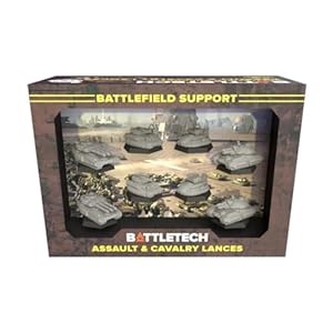 BattleTech | Mercenaries Forcepack | Battlefield Support Assault & Cavalry Lances | Expansion | Miniature Game | Catalyst Game Labs | Ages 14+ | Spiel auf Englisch
