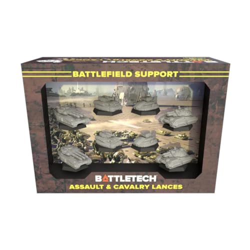 Catalyst Game Labs BattleTech | Mercenaries Forcepack | Battlefield Support Assault & Cavalry Lances | Expansion | Miniature Game Ages 14+ | Giochi