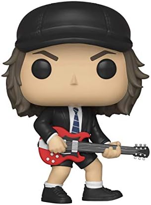 Funko Pop! Rocks: AC/DC - Agnus Young (Styles May Vary) Toy, Standard, Multicolor