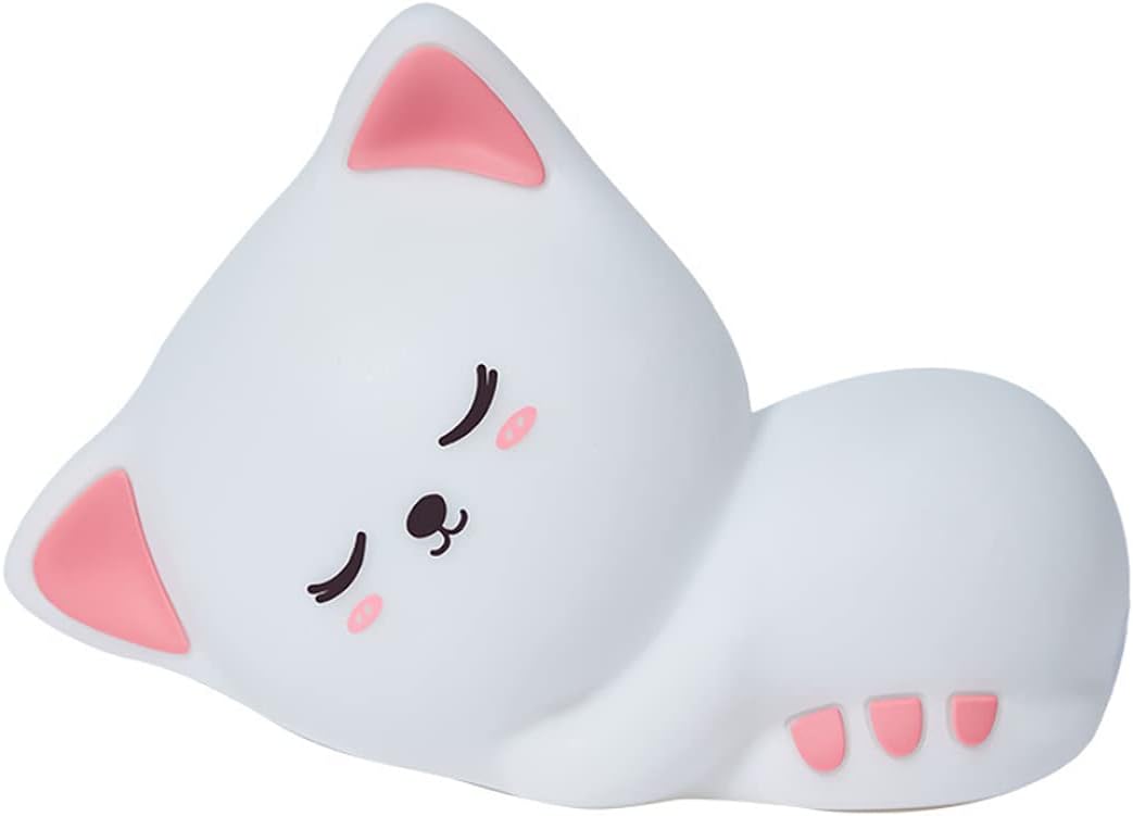 LED色交換動物 おしゃれ かわいい猫の夜の光 いびき猫の誕生日のギフト 