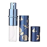 Schön und praktisch: Einzigartiges Muster auf dem Glasflaschenkörper, sieht insgesamt exquisit und schön aus.Parfums ist ein süßes Geschenk für Sie, Freunde und Familie zu jeder Gelegenheit, langlebig und praktisch