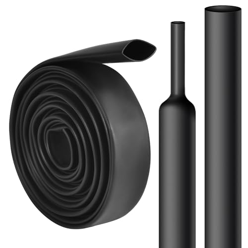 12 inch127mm heat shrink tubing - 10 ft 31ratio waterproof heat shrink tubing1234 pre-shrink diameter01734 shrunk adhesive lined dual wall adhesive shrinkable wire wrap tube