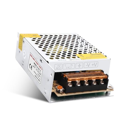 スイッチング電源 AC DC12V コンバーター 安定化電源 12V 電源装置 直流 変換器 変圧器 電源スイッチ 安全保護 回路 装置 (12V 5A) - DIMIWORK - 商品画像