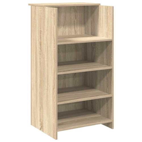 vidaXL Bureau de réception Chêne Sonoma 55x50x103,5 cm Bois d'ingénierie