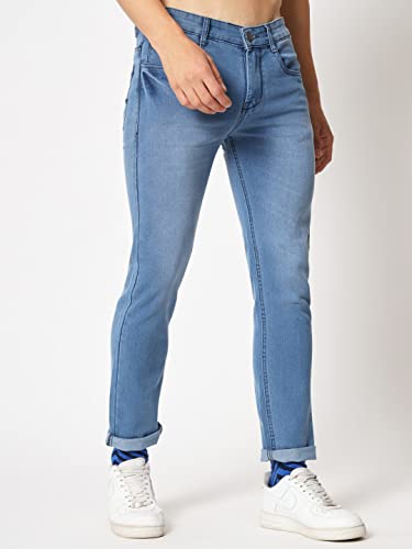 Image of RAGZO Jeans Pant for Men Slim Fit Stretchable Casual Look Breathable Fabric