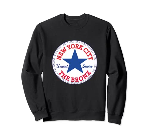 New York City THE BRONX borough USA United States of America Sweatshirt, Black