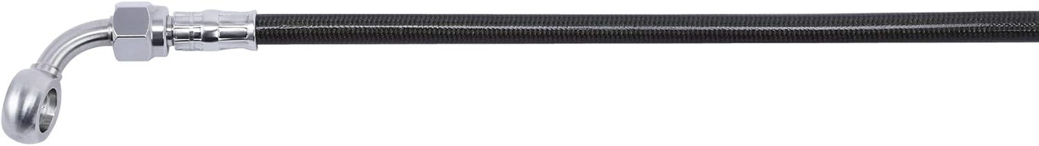 TCMT Black 28.43'' Brake Hose Fit For Harley 2018-2025 Softail Fat Boy Breakout Heritage Classic Street Bob