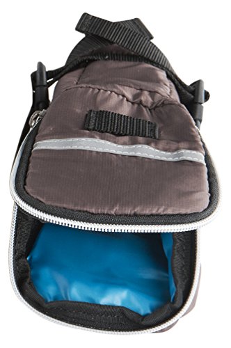 UCCO(ユーシーシーオー) カラフルサドルバッグ(ナイロン)【ブラウン&ターコイズブルー】 2010-1-BTSB ブラウン&ターコイズブルー