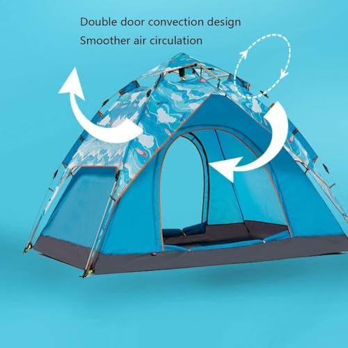 Carpa automática para camping 4-6 personas impermeable miniatura 6