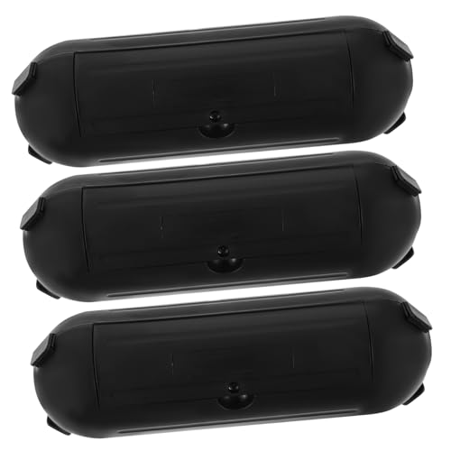 Baluue 3個 防水屋外用延長コード接続保護カバー 耐衝撃強化素材製 防塵防雨配線ボックス 電気接続ケース 保護 ランダムカ ランダムカラー