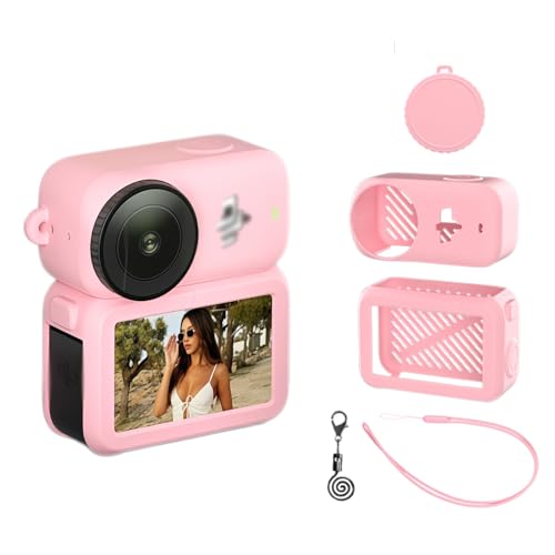 �Ή�DJI �Ή�Osmo Nano�Ή� �I�Y�� �i�m �V���R���P�[�X�i�J���������Y�L���b�v�v���e�N�^�[�t���j�A���X�g�X�g���b�v�t���A�t���{�f�B�ی�J�o�[�A���h�~�V�F�� �A�N�V�����J�����A�N�Z�T���[(�s���N)