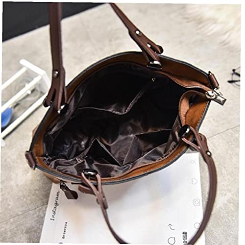 Sac à main en cuir spacieux pour organiser vos affaires de journée - 3
