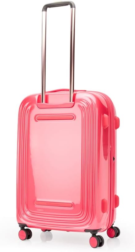 Mandarina Duck LOGODUCK + Metal Medium EXP, Raspberry, M, Logo Print and Metal, Raspberry, M, Logo print and metal, Raspberry, M, Logo print and metal