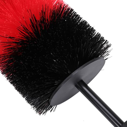 CAREONLINE 18 Inch Long Wheel Brush Automotive Bendable Cleaning Tool Cleaning Brush Tire Rim Spoke for car/Motorcycle Wheels, Rims, Exhaust Ports - Thumbnail 4