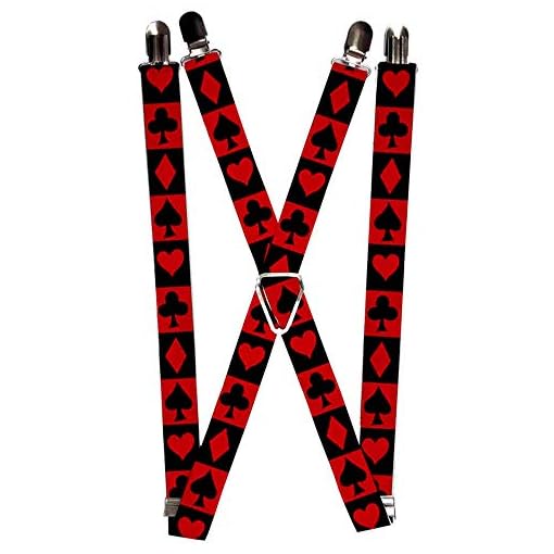 Playing Card Suit Suspenders