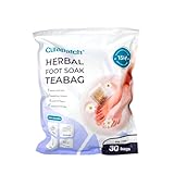 CuraPatch Herbal Foot Soak Teabag – 30 Bags (30g Each) | Natural Herbal Foot Bath for Tired Feet, Relaxation & Soothing Comfort