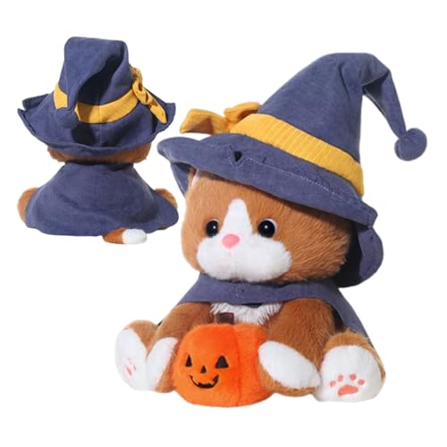 Peluche chat Halloween décoration mignonne pour remplacer les accessoires effrayants