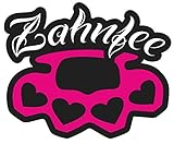 einfach und schnell zu montieren - Sticker wird auf Übertragungsfolie geliefert - hält auf allen glatten Flächen