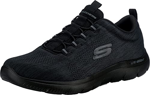 Skechers Herren Summits Louvin Loafer, Schwarz, 44 EU