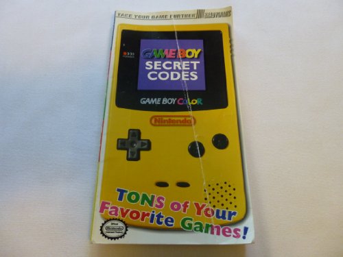 Gameboy Secret Codes (Bradygames : Take Your Game Further)