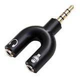 Cabo Adaptador P3 Para P2 3.5mm para Headset, Smartphone, Celular, Controle de PS4 e Xbox One