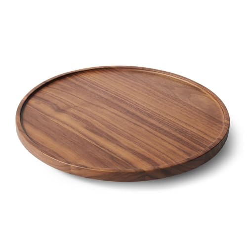 Sur La Table Black Walnut Lazy Susan, Brown