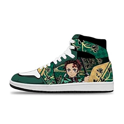 Demon Slayer Zapatos personalizados Zapatos deportivos Zapatos de hombre Zapatos de mujer Moda Cool Animation Zapatos de baloncesto, color, 36 2/3 EU | Ya disponible en tu tienda friki favorita! En mundofriki.es!