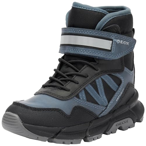 Geox J Flexyper Plus Boy bottines cheville garçon pour pieds au sec et sans douleur
