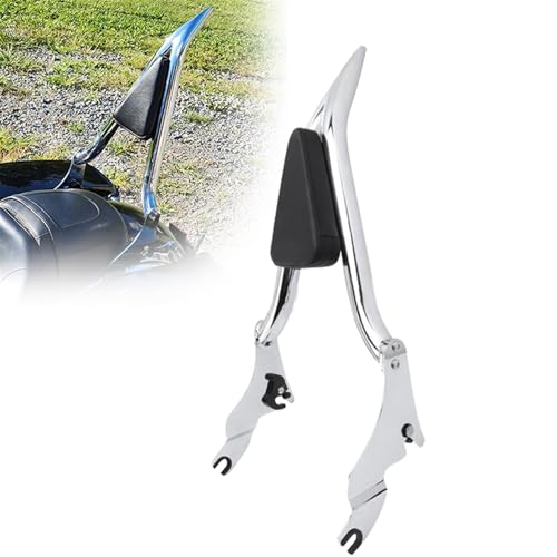 Barre sissy pour passager moto avec appui-dos confortable, idéal pour les grands voyages Touring