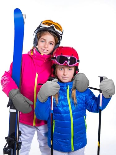 Hicarer 6 Pairs Winter Snow Gloves for Kids Waterproof Toddler Mittens Snow Ski Gloves for Baby Toddler Child Cold Weather(Chic Colors,3-5T) by Hicarer - Image 4