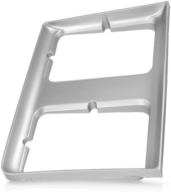 KarParts360 For Chevy K10 / K20 / K30 Headlight Door 1985 1986 Passenger Side | Silver | w/Dual Headlamps | GM2513126 | 15598728