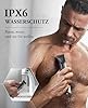 Intimrasierer Mann, kensen 2 in 1 Rasierer Herren Intimbereich Wasserdicht Körperrasierer Herren Typ-C Bodygroom Herren Nass Trocken Intim Rasierer Männer Beine Brust Achselhöhle Leiste Aufsteckkämme #4
