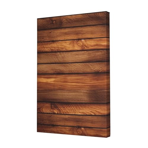Toile murale pour salon moderne en bois marron chambre et bureau