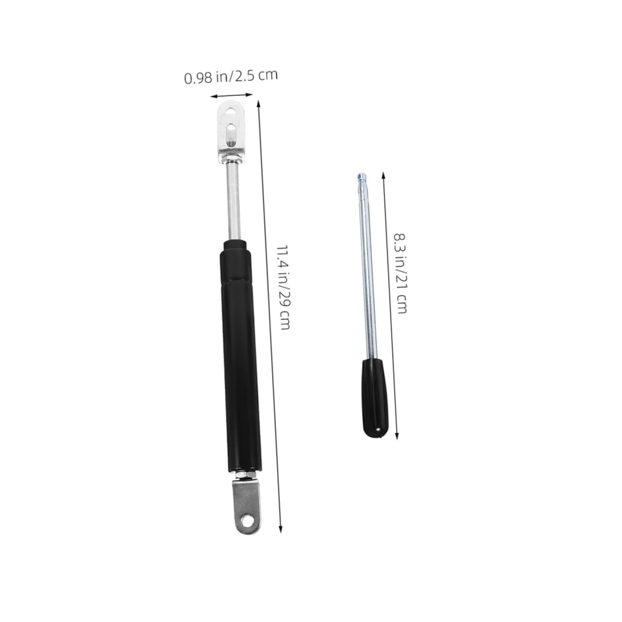 VOSAREA 2 Ensembles Tiges de Ressort à Gaz pour Fauteuil de Coiffure de Rechange pour Fauteuil de Salon Accessoires de Remplacement pour Chaise de Coiffure Fixation pour Tige de Connexion