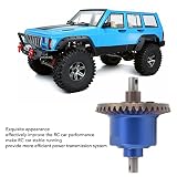 Przekładnia Różnicowa RC Stalowe Akcesoria do Modernizacji Stopu Aluminium Stabilna Jazda z Wydajnym Systemem Przenoszenia Mocy do Samochodu Slash 1/10 RC (BLUE)