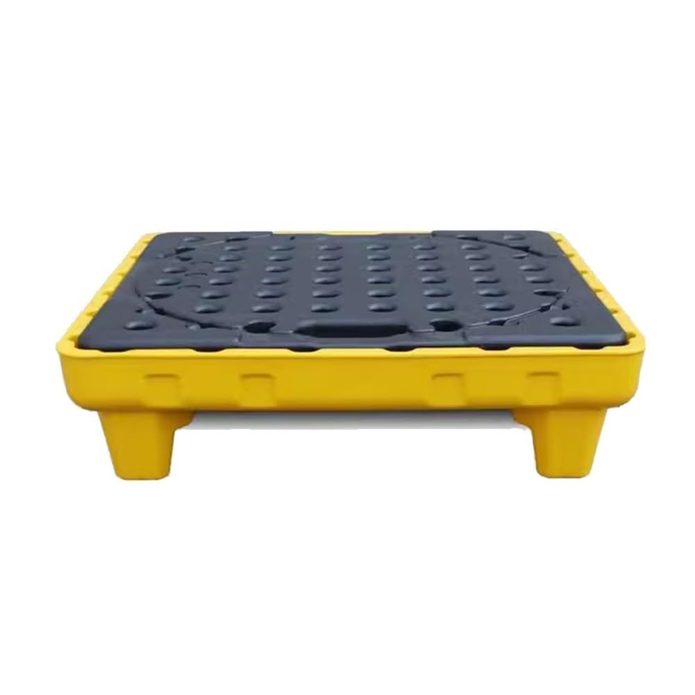 Bandeja de contención de derrames industrial y plataforma apilable antiderrames de 650mm