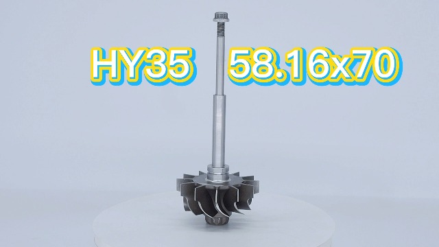 Amazon.com: Turbine Wheel Shaft 58.16mmX70mm Blades 12 for Holset