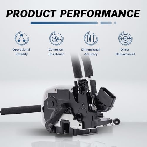 Image of KELOKE Door Lock Latch Actuator for Nissan, Rear Left | Altima 2007 - 2012 L4 2.5L /V6 3.5L, Driver Side, Replaces# 82501-JA00A,82501-ZX60A