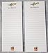 FRENCH Themed Grocery List Refrigerator Notepads Liste d'epicerie - SET OF TWO PADS