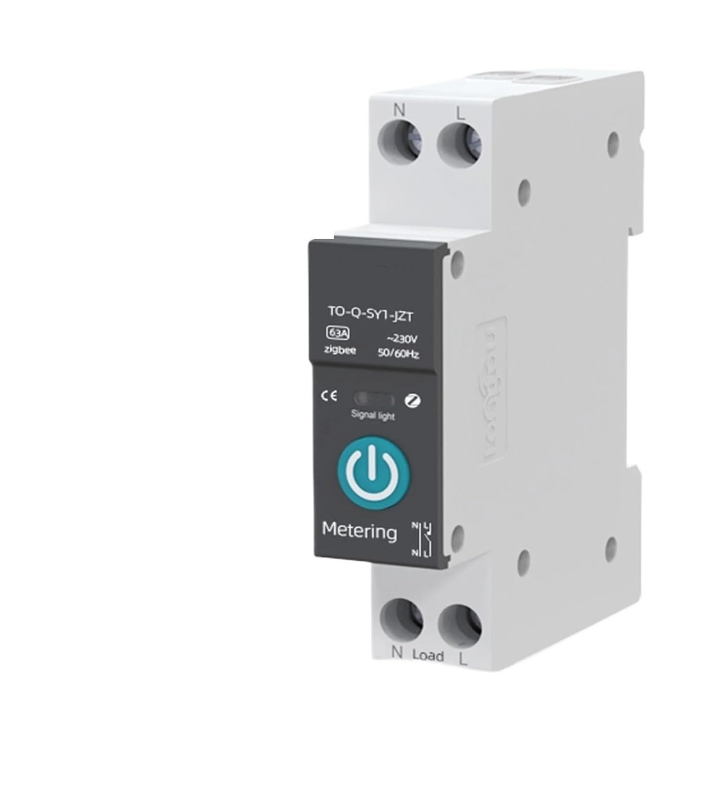 PVTLCYBI Circuit Breaker energy meter 1P 63A Rail(16A)