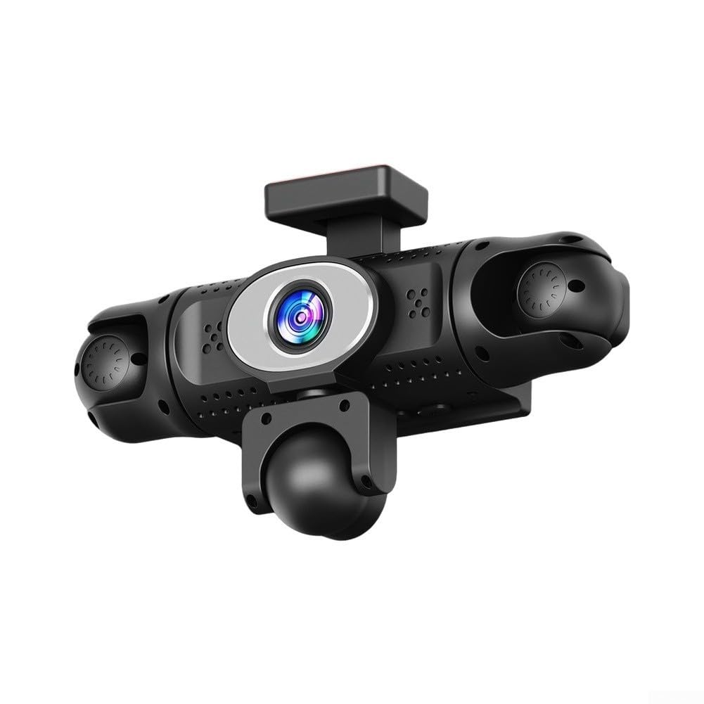 Dashcam ABS Nera 5 Lenti con Frontale 4K