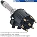 AiYiGu Ignition Distributor W/Cap & Rotor Compatible with GMC Chevy C1500 C2500 Truck Jimmy S15 Sonoma Safari Pontiac Grand Prix Olds Bravada Truck 4.3L V6 1985-1996, Replaces OEM 1103837, Black