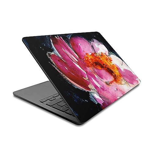 Autocollant MacBook Air 13.6 fleurs pour embellir votre bureau
