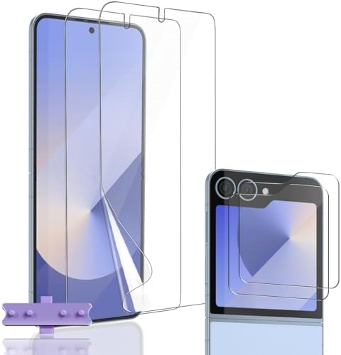 Protector de Pantalla para Samsung Galaxy Z Flip 6,[2 Pack] TPU P...