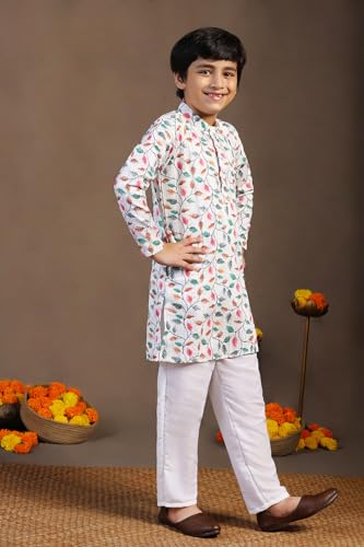 Image of Fashion Dream Boy Teal Kurta Pyjama Set|Boy Kurta Set|Kurta Pyjama Set
