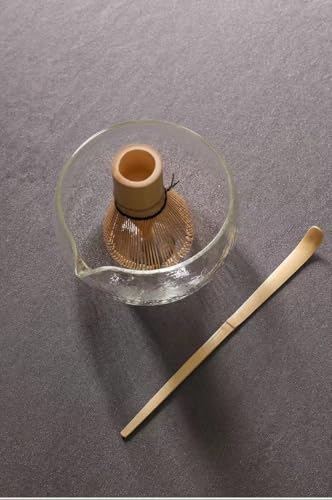 Mocrcrel Japanese Matcha Ceremony Bowl with Spout