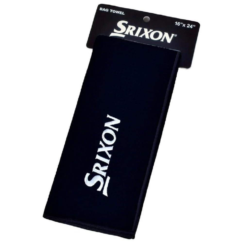 Srixon Microfiber Golf Towel 16"x 24" Nero
