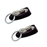 【Bequemes Design】Der Schlüsselring besteht aus einem Clip und einem Metallkreis. Sie können das DIY-Clip-Lanyard und die modische Schmuckherstellung verwenden, die einfach zu bedienen sind