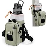 10 EXTRA STRONG MAGNETS: Our magnetic gym bag is equipped with 10 built-in powerful magnets, each securely stitched in place to prevent shifting. They provide a firm grip, easily attaching your large water bottle to most metal surfaces like gym equip...